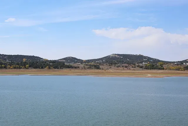 Arboles seen across an arm of Navajo Lake from Arboles Point