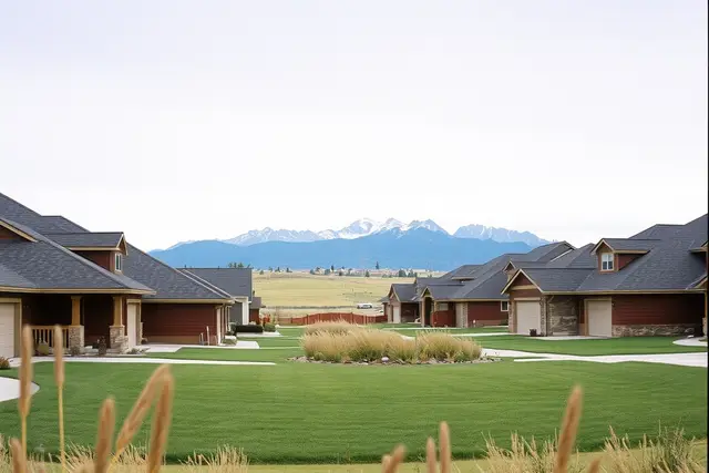 Suburban homes and open space in Broomfield