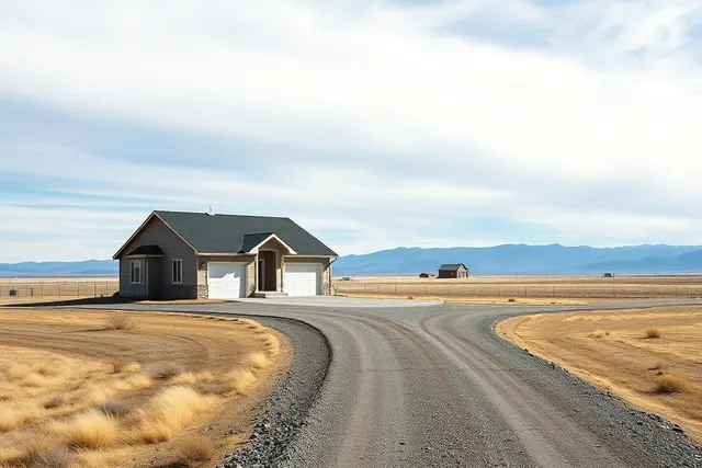 Newer two-story home on open prairie acreage near Peyton